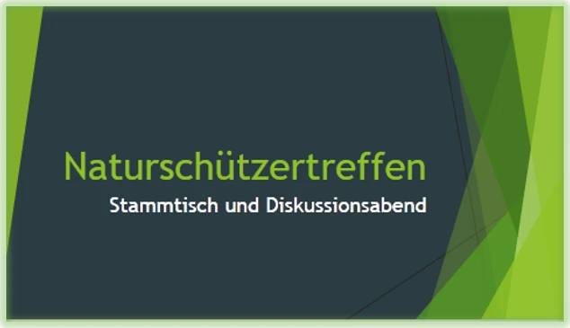 Naturschützer Stammtisch